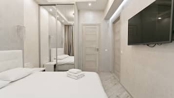 Apartamento Deluxe (floor 4) | 2 dormitorios, ropa de cama hipoalergénica, caja fuerte