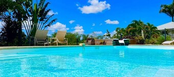 GÎTE KUMQUAT, T4 floor 3 bedrooms, mountain view, swimming pool