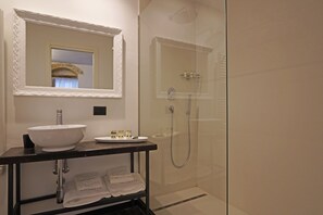 Deluxe-Zimmer (Giardino) | Badezimmer