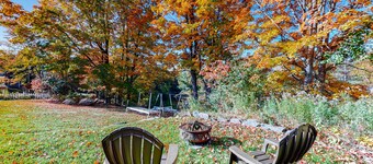 Cozy waterfront home w/ dock, river views, & outdoor firepit - newly renovated