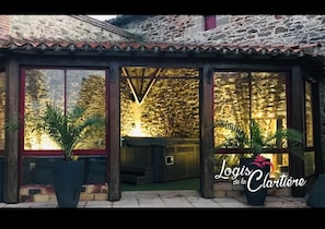 Terrace/patio - Logis de la Clartière (Falleron)