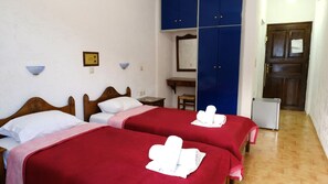 Triple Room, Mountain View | Individually decorated, individually furnished, free WiFi, bed sheets - Hotel Andromeda (Agios Vasileios)