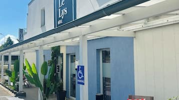 Fassade der Unterkunft