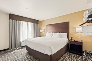 Premium bedding, pillowtop beds, individually decorated