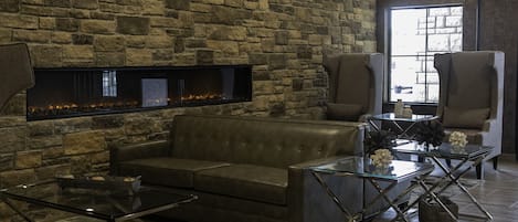 Sala de estar en el lobby