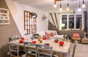 Dining room - Homerez - Apt in Orcières – Mtn View. (Orcières)