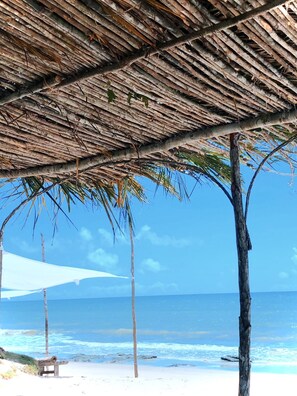 Praia particular, areia branca 
