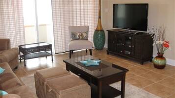 DVD player, books
