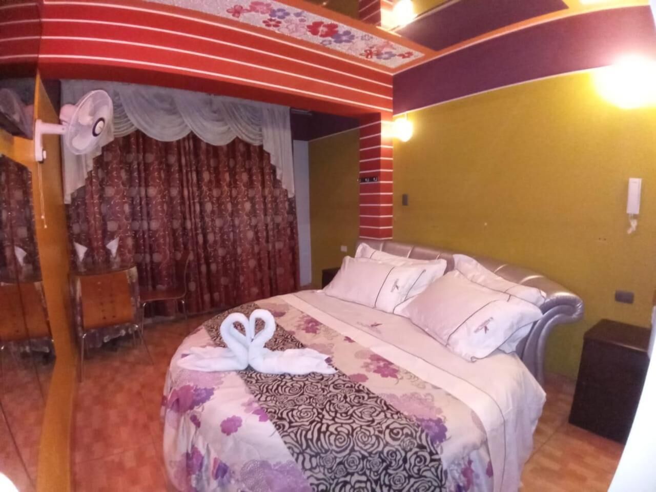 Hypo-allergenic bedding, blackout curtains, soundproofing, free WiFi