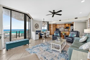 Smart TV, DVD player, books