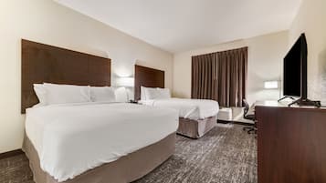 Surmatelas, coffres-forts dans les chambres, bureau