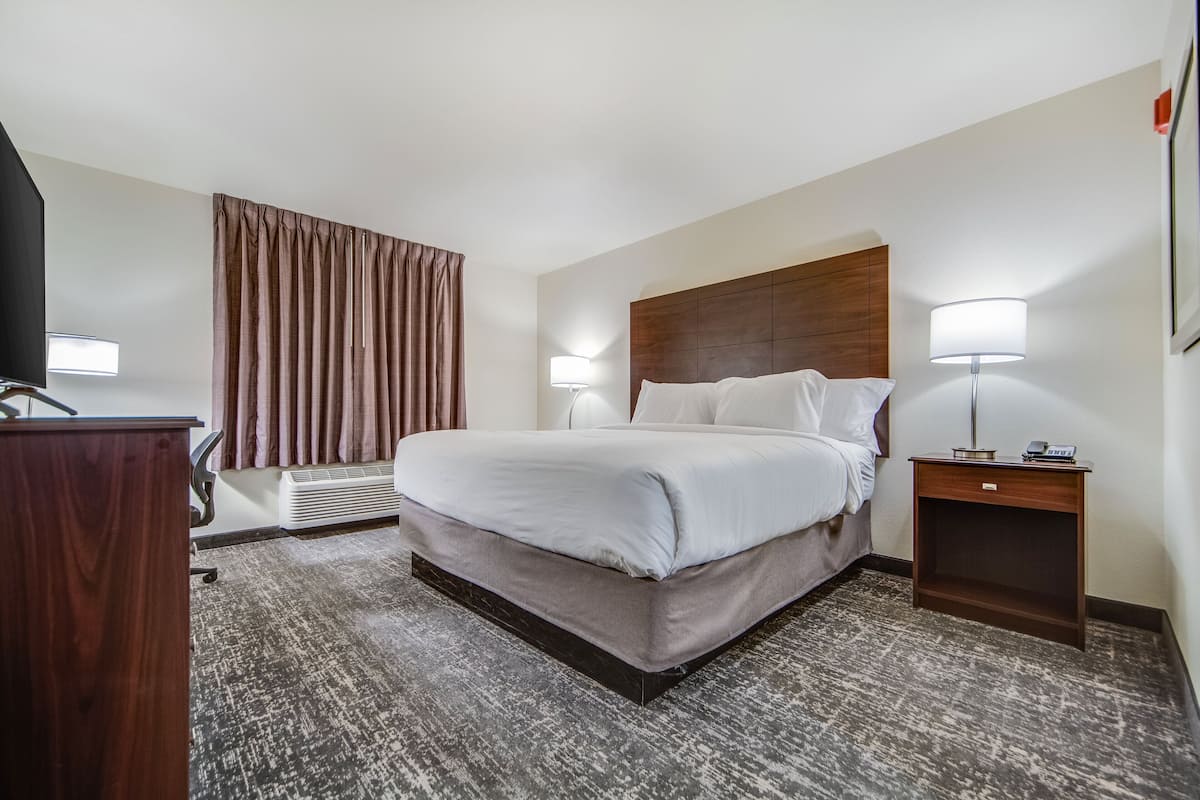 Pillow-top beds, in-room safe, desk, iron/ironing board