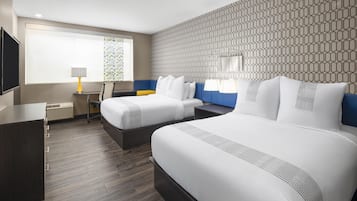 Habitación estándar, 2 camas Queen size, con acceso para personas discapacitadas, refrigerador | Ropa de cama de alta calidad y camas con pillow-top