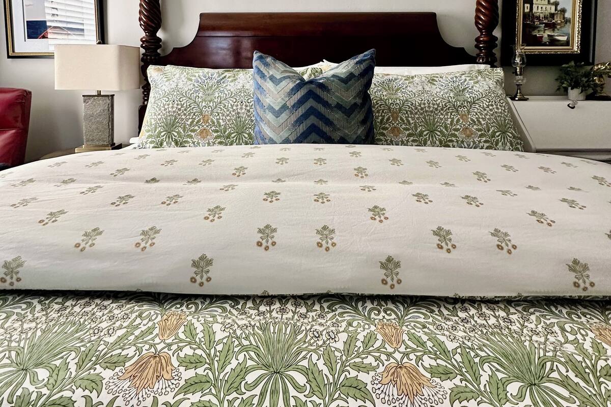 The Coach House Room | Premium bedding, down comforters, pillowtop beds, individually decorated