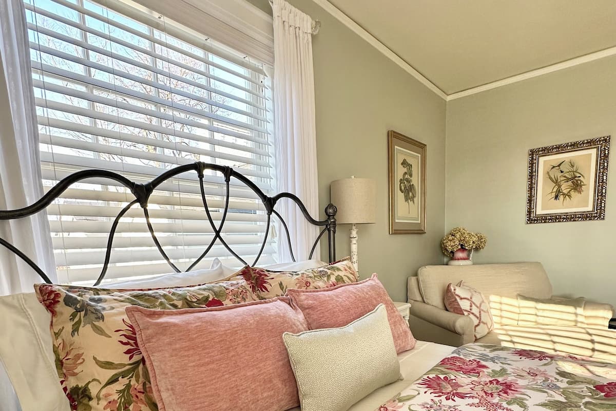 The Cottage Room | Premium bedding, down comforters, pillowtop beds, individually decorated