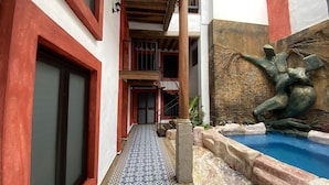Terrace/patio - Hotel Raíces de Mar (Mazatlán)