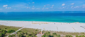 Oceanview balcony and heated pool!