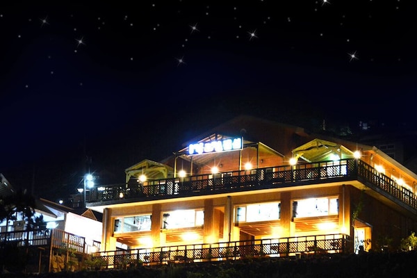 Front of property - evening/night