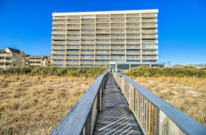 Exterior - 🏖️Pelican Watch 302: Oceanfront | Indoor + Outdoor Pool | Hot Tub🏖️ (Carolina Beach)