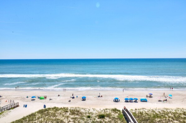 On the beach - 🏖️Pelican Watch 302: Oceanfront | Indoor + Outdoor Pool | Hot Tub🏖️ (Carolina Beach)