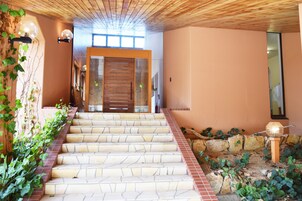 Entrada de la propiedad