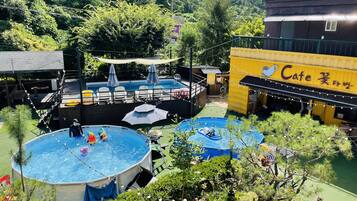 Seasonal outdoor pool