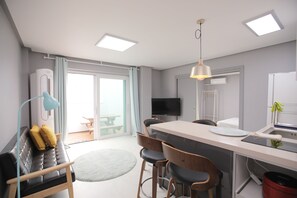 Condo, 1 Bedroom (with Living Room) | Free WiFi, bed sheets - Blossom Pension (Gapyeong)