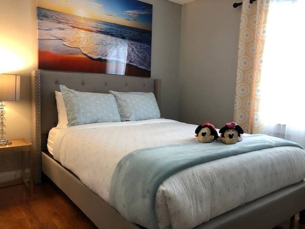 3 habitaciones, wifi gratis y ropa de cama 