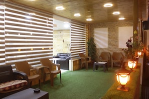 Entrada de la propiedad