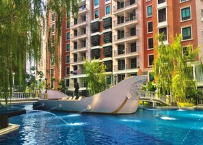 Outdoor pool - Espana Condo Pattaya By JC (Pattaya)