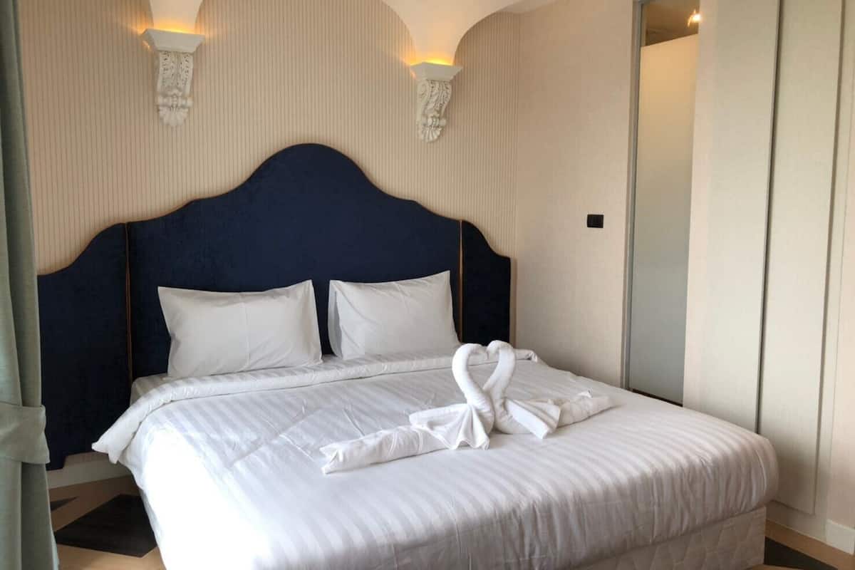 Studio with Garden View | 1 kamar tidur dan Wi-Fi gratis