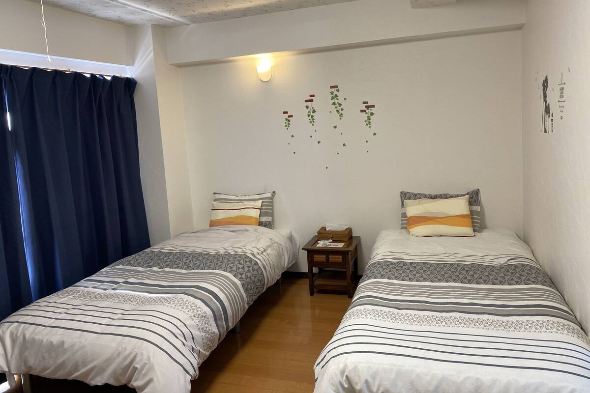 Habitación (Matsu) | Escritorio, espacio para trabajar con un portátil, wifi gratis