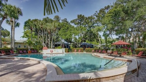 Condo, Multiple Beds (Moonmist at Polynesian Gardens) | Pool | Outdoor pool, a heated pool