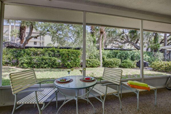 Balcony - Moonmist at Polynesian Gardens (Siesta Key)