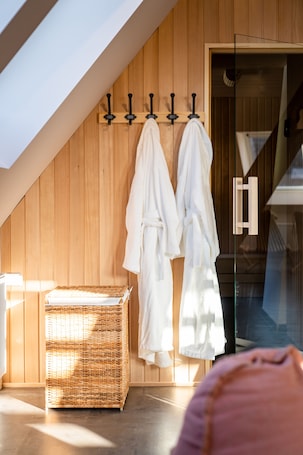 Sauna, Dampfbad. coucou Hotel