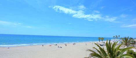 Accommodatie ligt op het strand