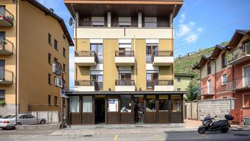 Facciata della struttura