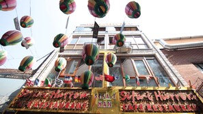 Façade de l’hébergement