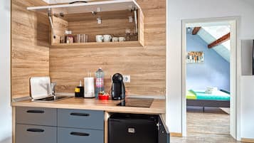 Suite familiar | 1 habitación, ropa de cama de alta calidad y camas con efecto memoria