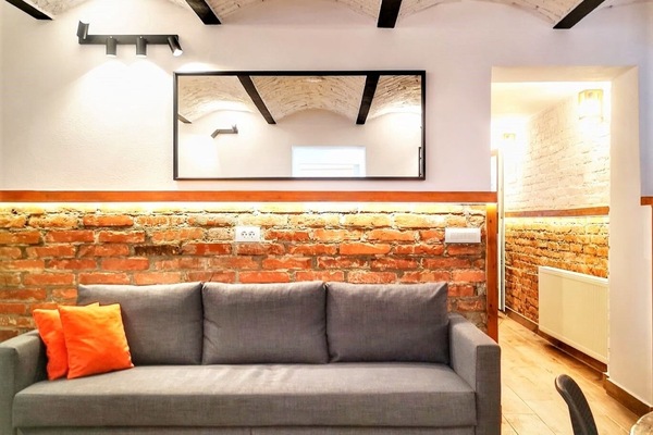 Deluxe Apartment | Living area | 123-cm Smart TV with digital channels, TV, Netflix