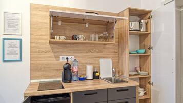 Departamento urbano | 1 habitación, ropa de cama de alta calidad y camas con efecto memoria