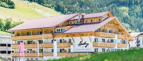 Fassade der Unterkunft