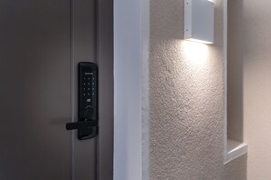 Overnatningsstedets indgangsparti