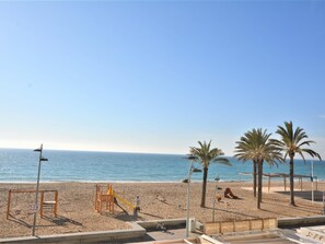 On the beach