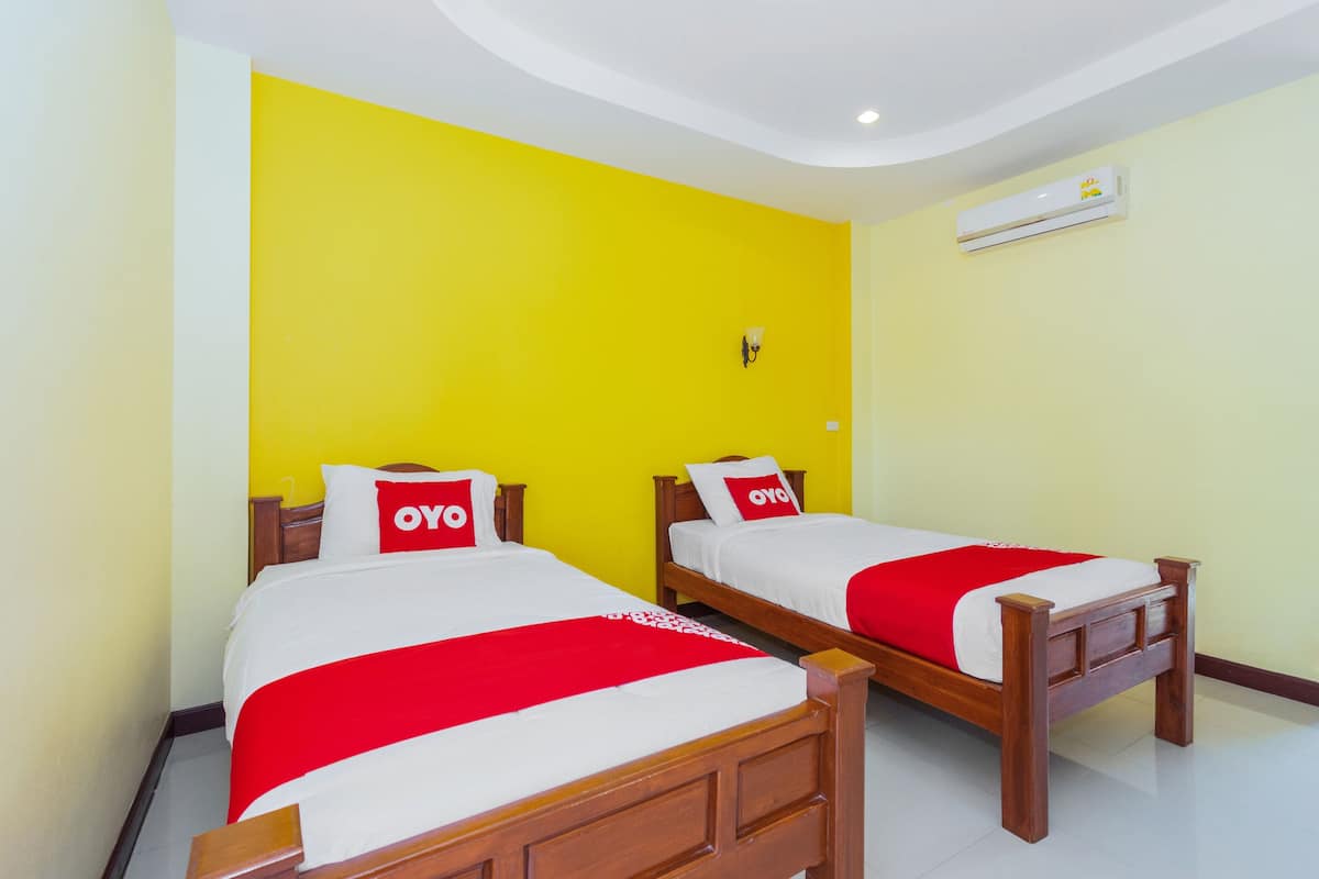 Habitación estándar con 2 camas individuales | Wifi gratis y ropa de cama