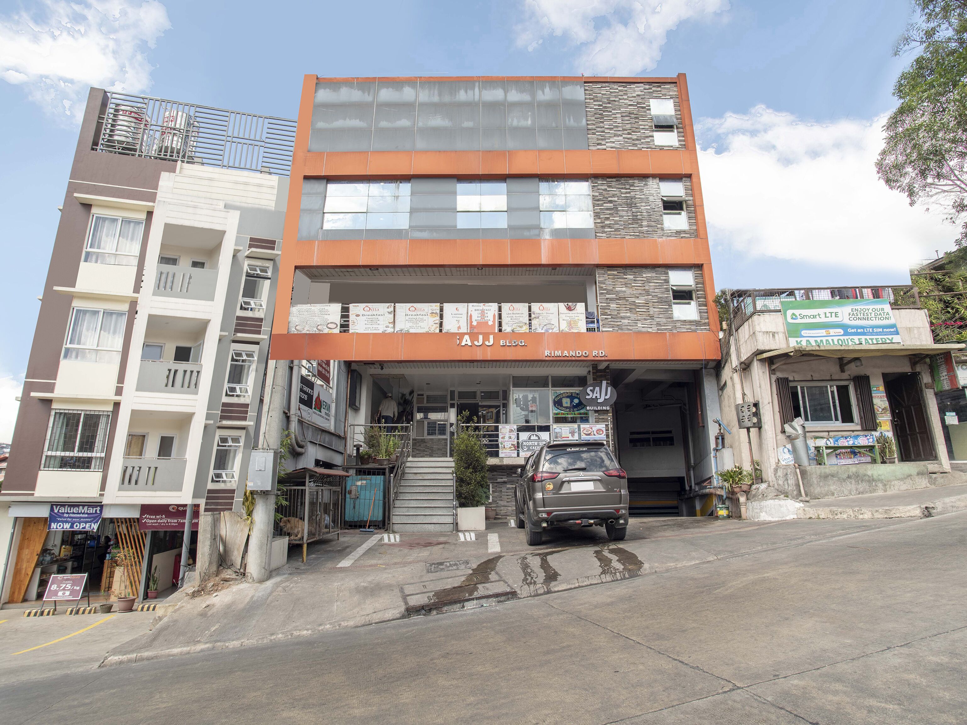 Fassade der Unterkunft