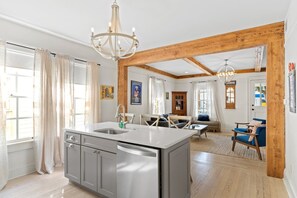 Interior - Luxe 3BR on Magazine St with private pool & patio. Sleeps 6, walk to cafés, near FQ & Superdome. (New Orleans)