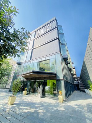 Fachada de la propiedad