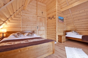 Chaumière | 3 chambres, accès au Wi-Fi (inclus), literie fournie