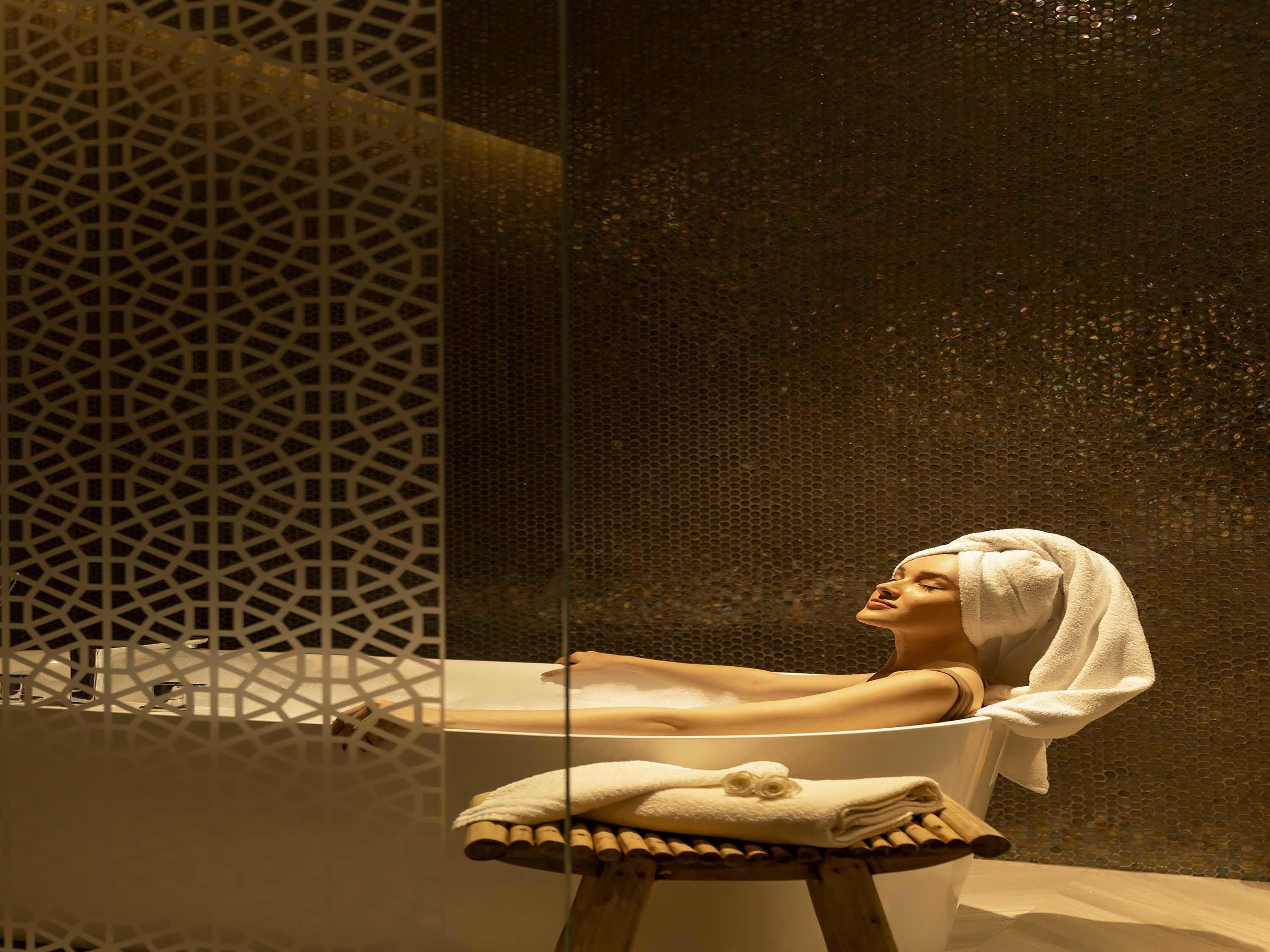 Espace de soins pour les couples, sauna, hammam, soins corporels